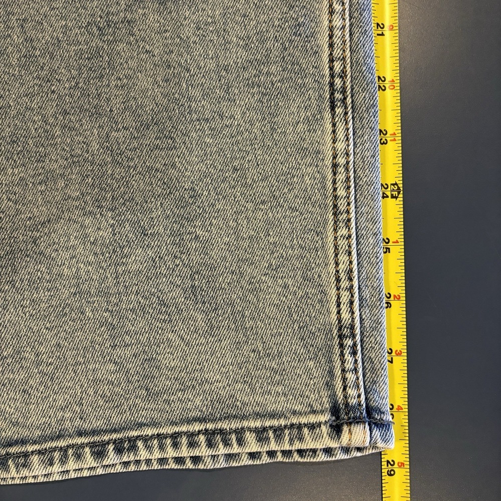 Low-Rise Vintage Baggy Jeans Hollister Relaxed Fit 31x29 Light Retro 90s Skater - Picture 8 of 12